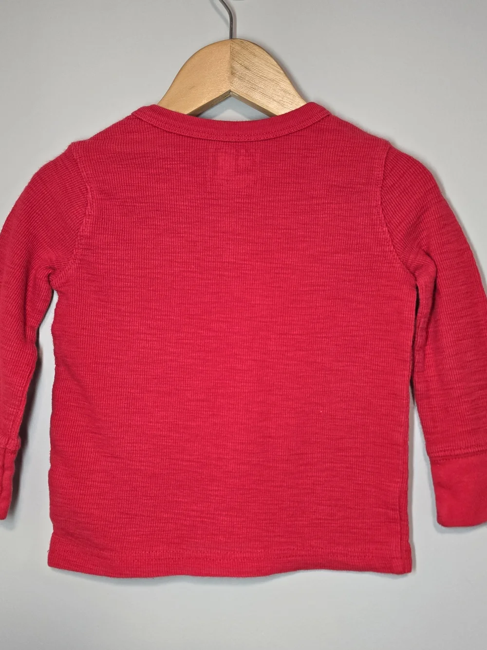 GAP Kids Red Long-Sleeve Thermal Top